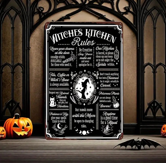 Witches Kitchen Rules Sign