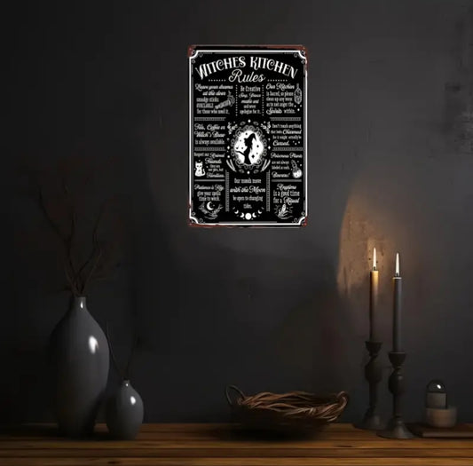 Witches Kitchen Rules Sign