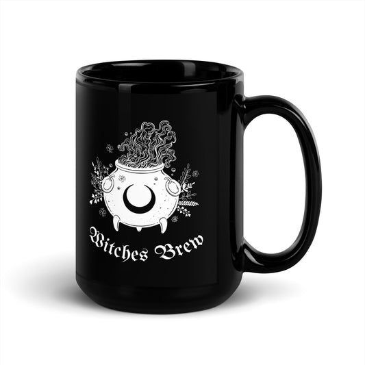 Witches Brew Black Mug