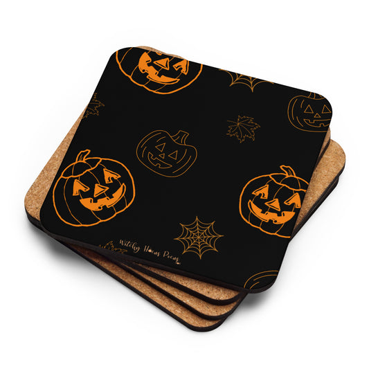 Spooky Pumpkin Coaster